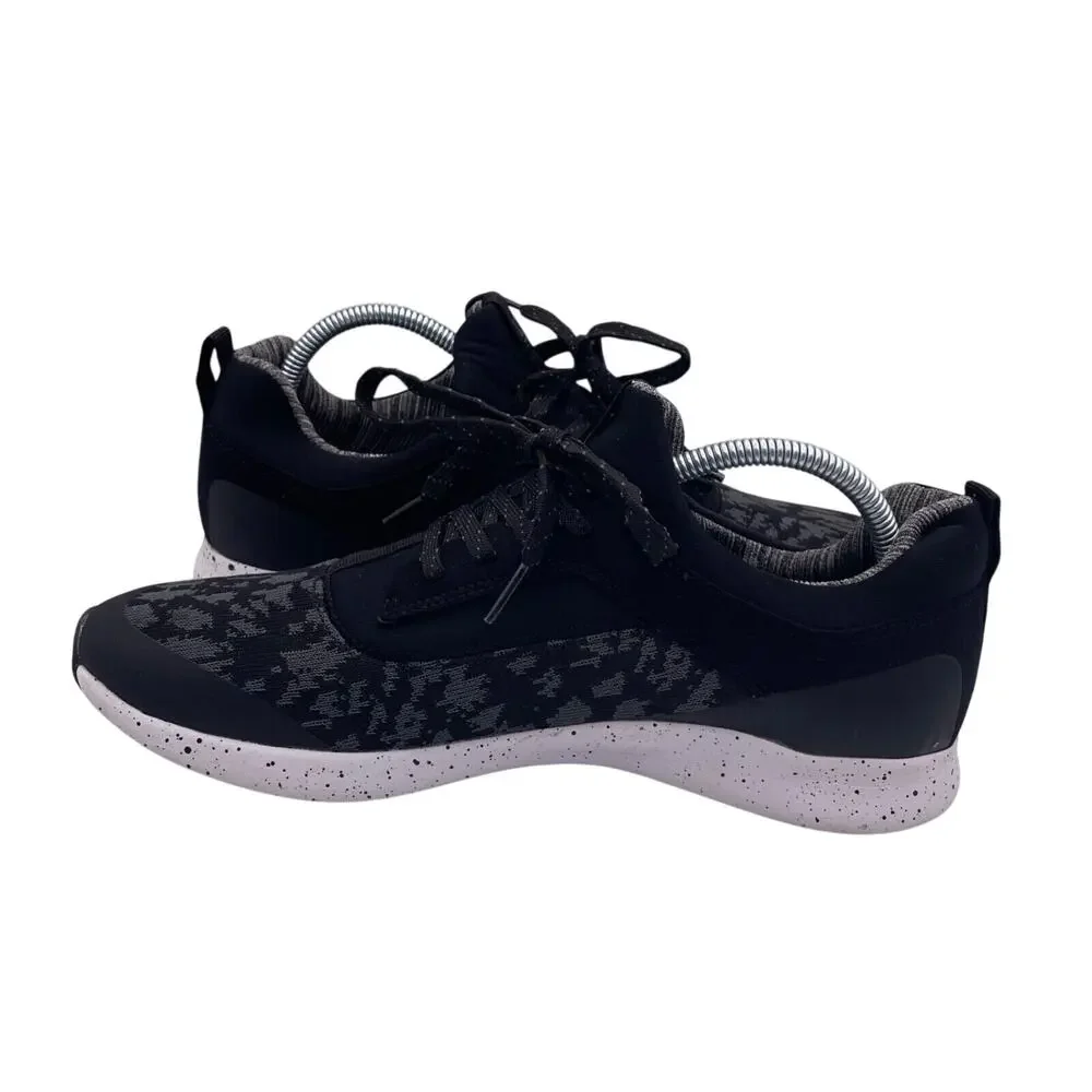 Steve Madden Camper Black Grey Low Knit Shoes Sneakers Casual Mens Size 10